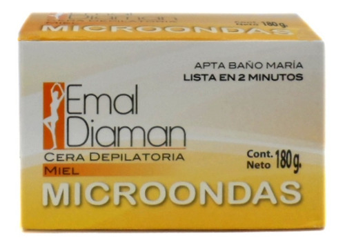 Cera Depilatoria Miel Para Microondas Emal Diaman