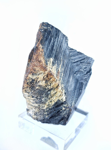 Mlm49 Columbita + Base 295g Mineral Tântalo E Nióbio Goldmb