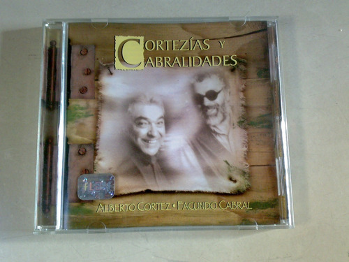 Alberto Cortez Facundo Cabral Cd Vintage Cortezias Y Cabrali