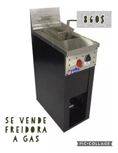 Freidora Industrial A Gas 