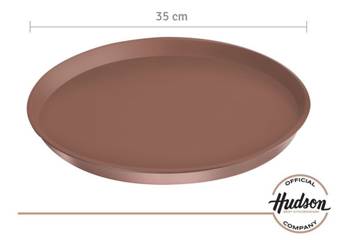 Imagen 3 de 6 de Pizzera Redonda Con Doble Antiadherente 35 Cm Hudson