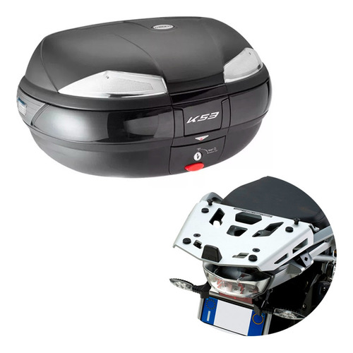 Baul Trasero 53 Ltrs Con Soporte Para Bmw R 1200 Gs Lc