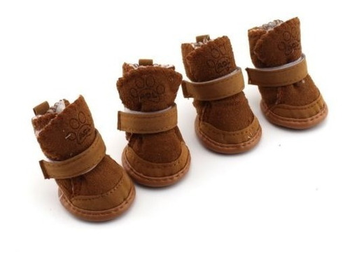 Cálido Invierno Acogedor Perro Mascota Chihuahua Botas Zapat