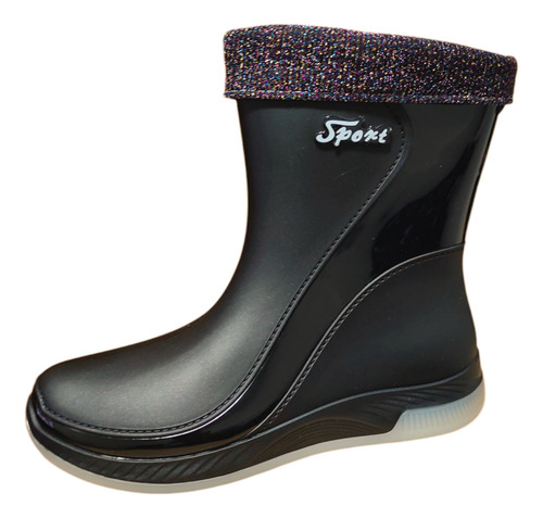 Botas De Inverno Botín Impermeable Mujer Antideslizante