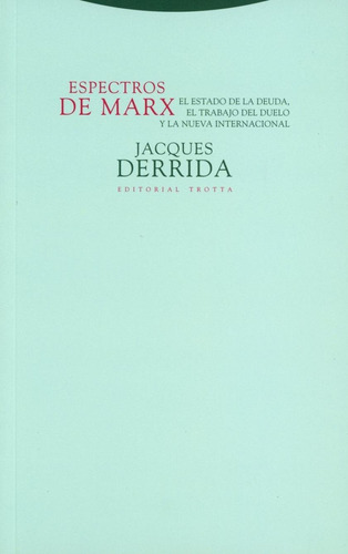 Libro Espectros De Marx