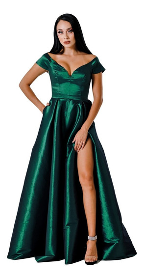 Vestido Verde Esmeralda | MercadoLibre 📦
