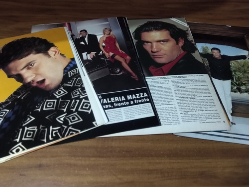 Antonio Banderas * Lote 100 Paginas Revistas Clippings