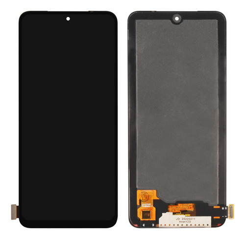 Tela de toque da marca Srjtek Oled para Redmi Note 10 4g 10s M2101K7ai, M2101K7ag M2101K7bg, M2101K7bi, M2101K7bny, M2101K7bl Display Touch Screen preta