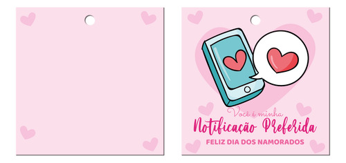100 Tags Etiqueta Cartao Presente Dia Dos Namorados Com Furo