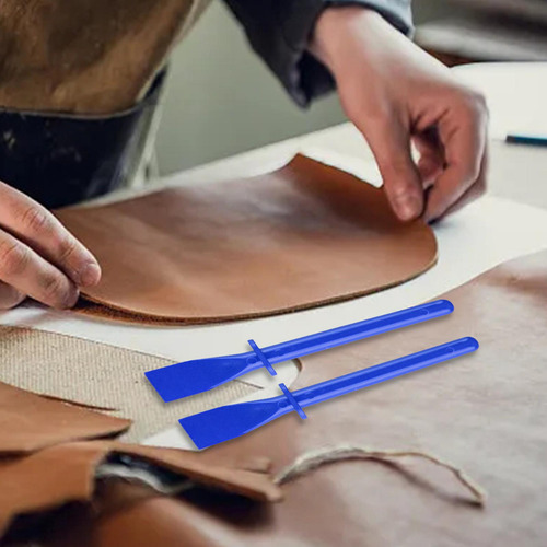 2 Piezas Esparcidores De Pegamento Barras De Frotis De Azul