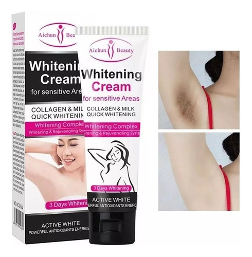 Crema Aclarante Whitening Cream Axilas Y Áreas Sensibles
