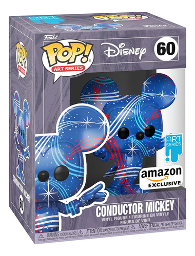 Funko Pop Mickey Mouse Conductor 60 Exclusive Art Series