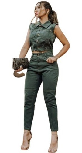 Imagem 1 de 4 de Conjunto Feminino Calça + Colete 89596