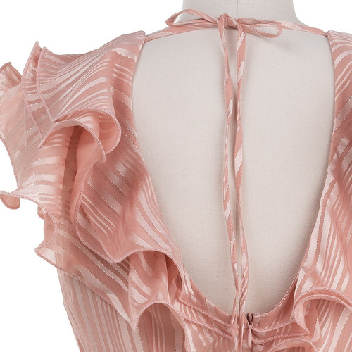 Imagen 6 de 7 de Blusa Fiesta Peplum Destellos Holanes Noche Elegante Sexy.