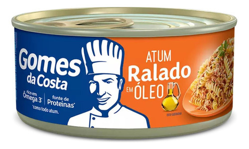 Atum Sólido Em Óleo Gomes Da Costa 170g (6 Latas)