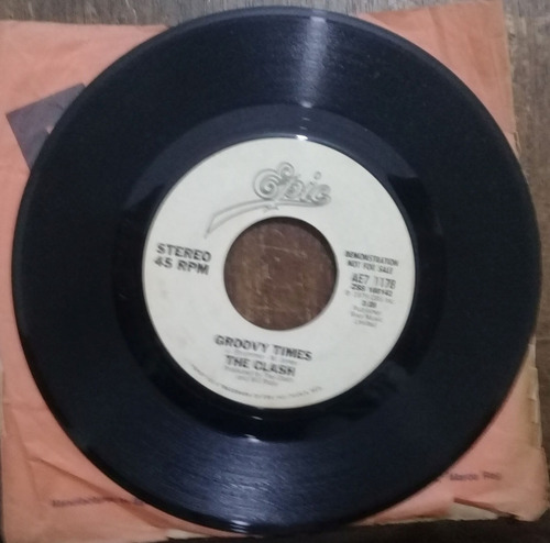 Imagem 1 de 2 de Compacto Vinil The Clash Gates Of The West Groovy Ti Importa