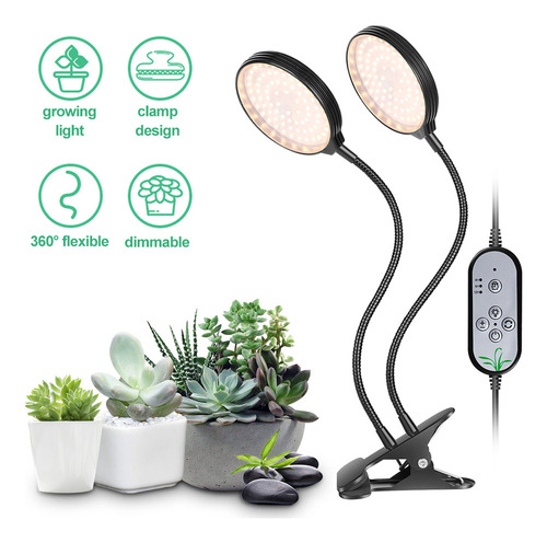 K Luz Usb For Cultivo De Plantas, 156 Led, Espectro