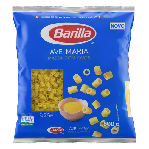 Macarrão com Ovos Ave Maria Barilla Pacote 500g