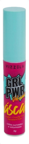 Máscara De Cílios Girl Power - Vizzela - Efeito Volumão Cor Preto