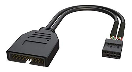 Adaptador Usb 2.0 Hembra A Usb 3.0 Macho De 20 Pines