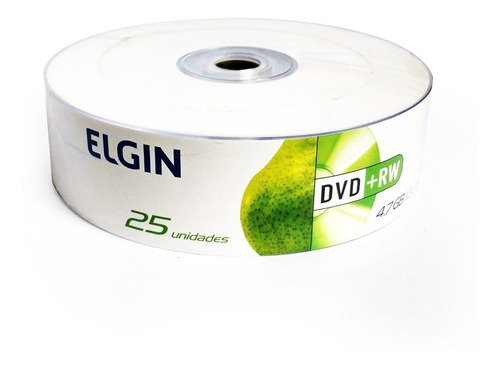 Midia Virgem Dvd+rw Com 25 Elgin 4x 4.7gb Logo (shrink)