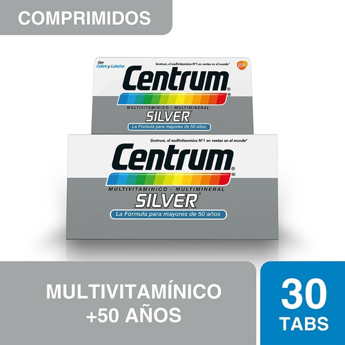 Centrum Silver 30 Comprimidos