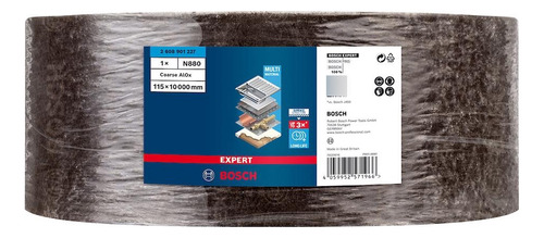 Manta Abrasiva Expert N880 115 Mm X 10 M, Grosso A Quantidade De Cascalhos 880