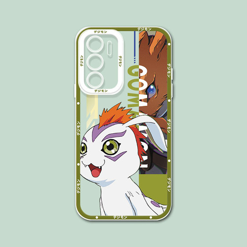 Funda De Teléfono Digital Monster Digimon De Silicona For I