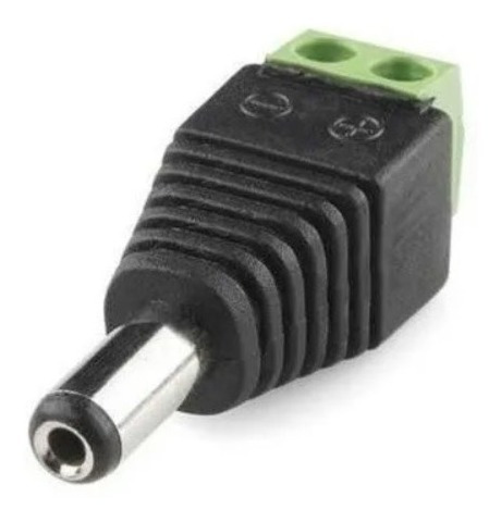 Ficha Plug Macho 5.5-2.1 Bornera Gralf Calidad Premium X100