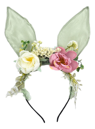 Diadema Con Orejas De Conejo, Tocado Para Fiesta,