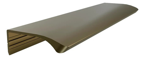 Puxador Aluminio Luna Champanhe Claro 150mm Rometal