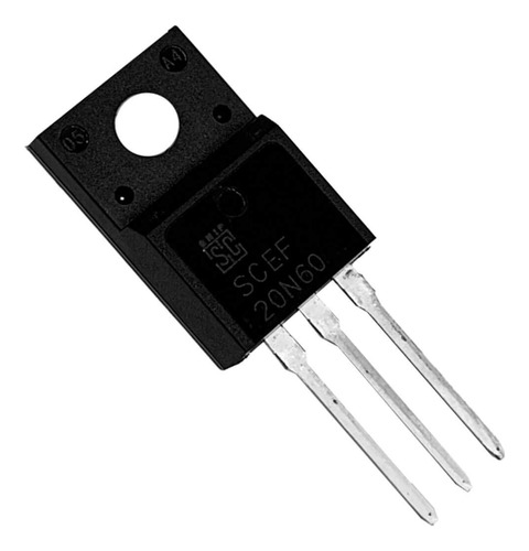 Transistor Fqp20n60c3 = Fqp 20n60c3 = 20n60 C3 - Isolado