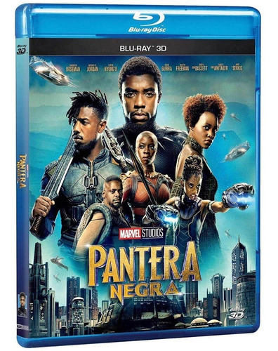 Pantera Negra Black Panther Blu-ray 3d Nuevo Stock Importado