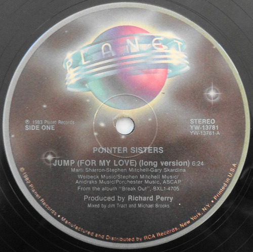 Pointer Sisters Jump (for My Love) Disco Importado