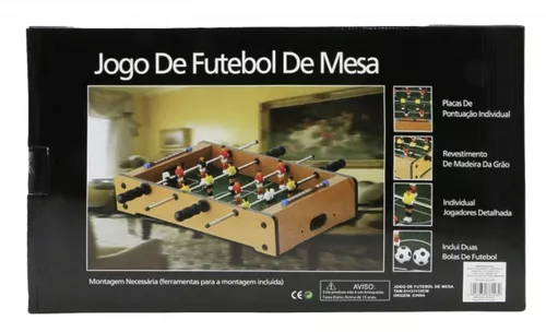 Mesa Top De Dois Jogadores Placa Jogo De Futebol Com Futebol