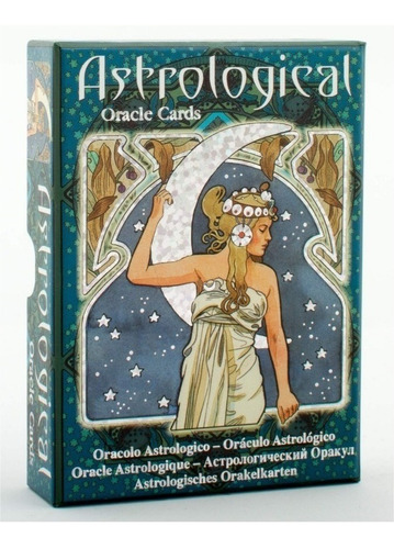Libro Astrological Oracle Cartas Y Libro 