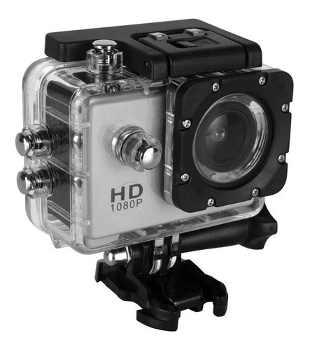 Imagen 2 de 7 de Camara Deportiva Hd Sumergible+16 Accesorios 30 Mtrs Hd1080p