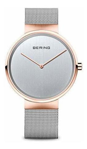 Tiempo Bering | Reloj Delgado De Las Mujeres ******* | 39mm 