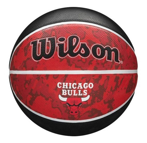 Imagen 1 de 2 de Balón Basquetbol Nba Wilson Tidye Chicago Bulls #7 