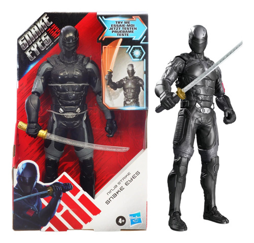 G.i. Joe Origins Snake Eyes Ninja Strike Figura De Acción