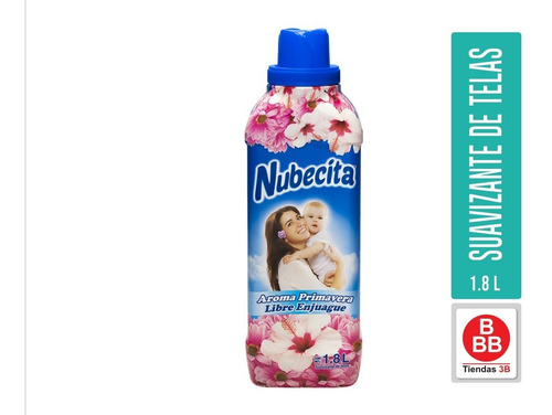 Suavizante De Telas Nubecita, 1.8 L