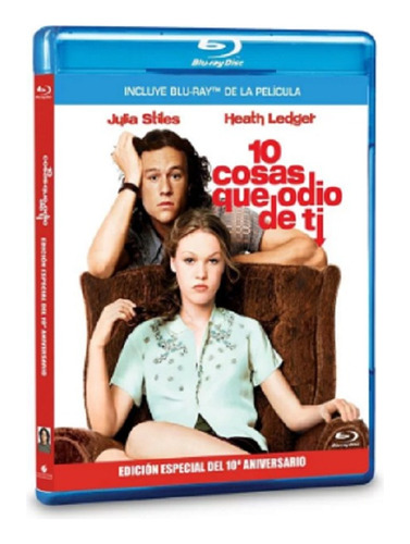Diez Cosas Que Odio De Ti Pelicula Blu-ray Original