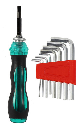 Destornillador Hexagonal Tipo L Para Guitarra Eléctrica Y Ba