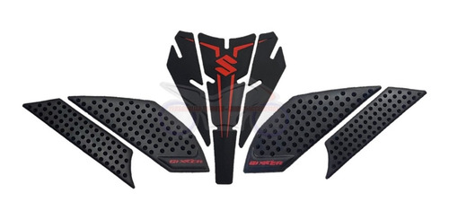 Imagen 1 de 4 de Kit Protector Tanque Con Stop Grip Suzuki Gixxer 250 Y 250sf