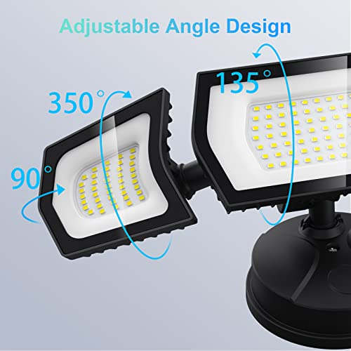 Foco Led De 100w Exteriores, 9000 Lúmenes, Luces De Se...
