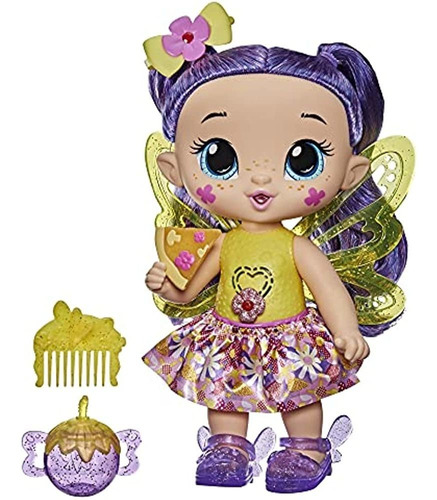 Baby Alive Glo Pixies Doll, Siena Sparkle, Juguete Interacti