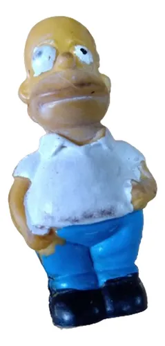 Figura A Escala Homero Simpsons 7cm De Altura Aproximadament (Usado)