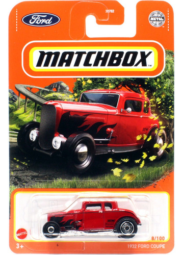 Matchbox # 8/100 - 1932 Ford Coupe - 1/64 - Gvx28