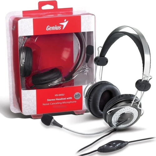 Auriculares Genius Hs-04su Headset Microfono Voip Zoom Chat