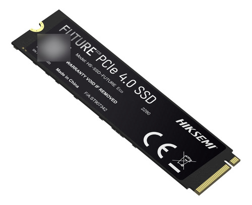 Unidade Sólida Interna Ssd Hiksemi Future Eco 1024gb S/disip Preto